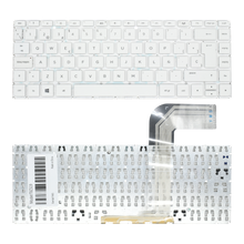 TEC519 Teclado color Blanco (SP) para HP 14-V 14-v000 14-v100 14-v200 14-v002la Series - Tecnología AltérCo