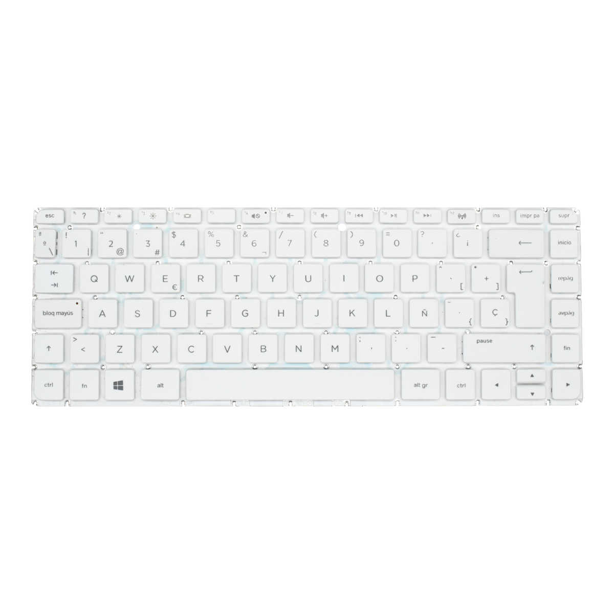 TEC519 Teclado color Blanco (SP) para HP 14-V 14-v000 14-v100 14-v200 14-v002la Series - Tecnología AltérCo
