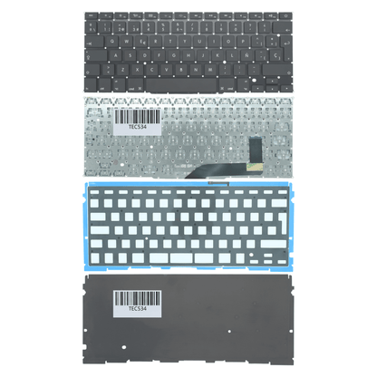 TEC534 Teclado color Negro (SP) para Apple Macbook Pro 15 Retina A1398 (2012) Con BACKLIGHT" - Tecnología AltérCo