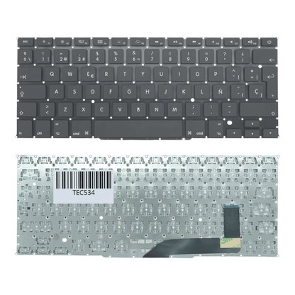 TEC534 Teclado color Negro (SP) para Apple Macbook Pro 15 Retina A1398 (2012) Con BACKLIGHT" - Tecnología AltérCo