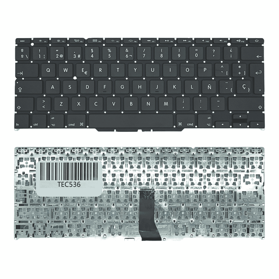 TEC536 Teclado color Negro (SP) para Apple Macbook Air 11" A1370, A1465 (2011-2012)