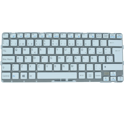 TEC548 Teclado color Blanco (SP) para Sony Vaio Sve14 Sve 14 Sve14138ccw Sve141 Sve14111elw - Tecnología AltérCo