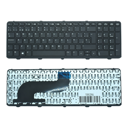 TEC551 Teclado color Negro (SP) para HP Probook 650 G1 , 655 G2, 736649-B71 - Tecnología AltérCo