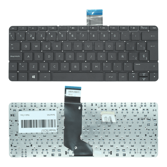 TEC557 Teclado color Negro (SP) para HP Pavilion X360 11-N000 11-N100 11-N200