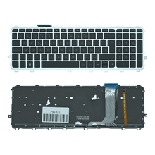 TEC562 Teclado color Plata (SP) para HP ENVY 15J-000 15ZJ-100 17J-000 M6 M6-n M6-n010dx M6-n012 - Tecnología AltérCo