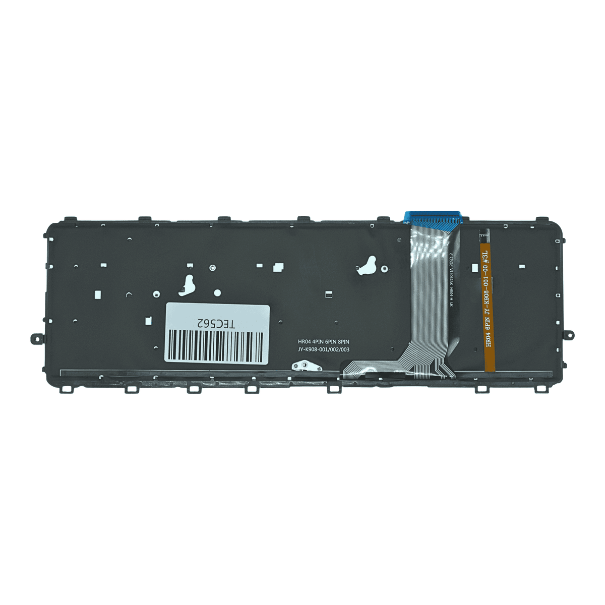 TEC562 Teclado color Plata (SP) para HP ENVY 15J-000 15ZJ-100 17J-000 M6 M6-n M6-n010dx M6-n012 - Tecnología AltérCo