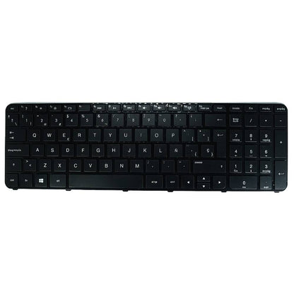 TEC567 Teclado color Negro (SP) para HP Pavillion Sleekbook 15 15 B 15-b 15t-b 15z-b con Marco (FRAME)