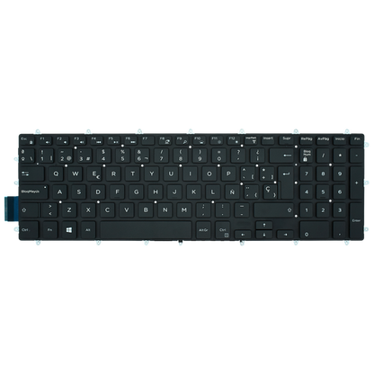 TEC573 Teclado color NEGRO (SP) para Dell Inspiron 15 Gaming 15-7566 15 5567 5565 17 7000 Series 17-7778 17-7779 BACKLIGHT (SIN MARCO) - Tecnología AltérCo