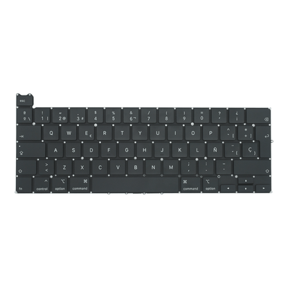 TEC577 Teclado color NEGRO (SP) para APPLE MacBook Pro 13 inch A2251 2020