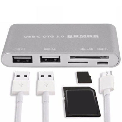 TYC-005 Adaptador HUB Tipo C con Puertos  USB 3.0