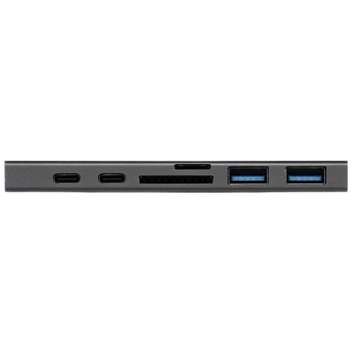 ADAPTADOR TIPO C TYC-008 Adaptador HUB 7 en 1 DUAL Tipo C con Puertos 2x Tipo C / HDMI / 2x USB 3.0 / TF CARD / SD CARD - Tecnología AltérCo