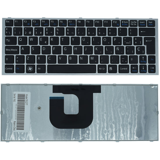 TEC277 Teclado Sony Vpc-ya Vpc-yb Pcg-31311u Marco Plata