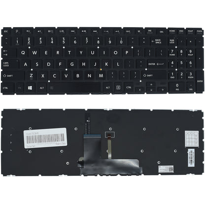 TEC549E Teclado color Negro (US) para Toshiba L50-B L50D-B L55-B L55D-B Luminoso *ENTER DELGADO - Tecnología AltérCo
