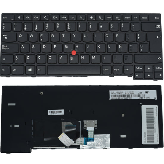 TEC087 Teclado Compatible Con Lenovo E450 E455 E450c E460 E465