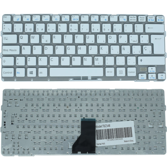 TEC548 Teclado Sony Sve14 Sve 14 Sve14111elw Sve14138ccw Sve141