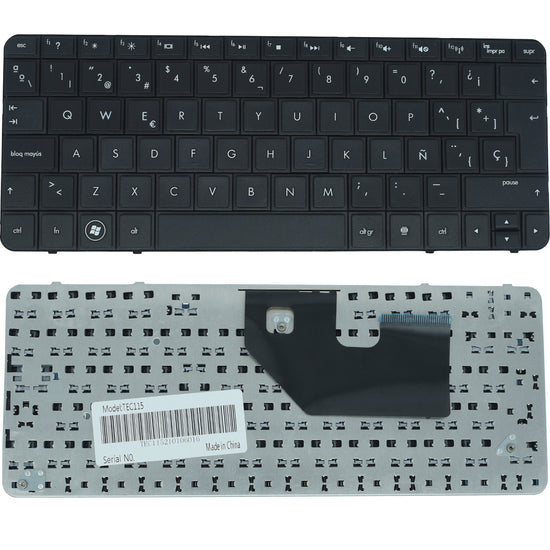 TEC115 Teclado Color Negro (sp) Para Hp Mini 110-3000, Mini Cq10