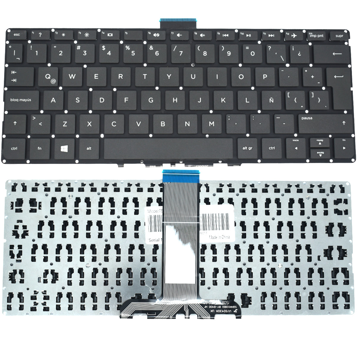 TEC044 Teclado Hp X360 11t 11 K Ab U Aa 11k 11u 11ab Facturado