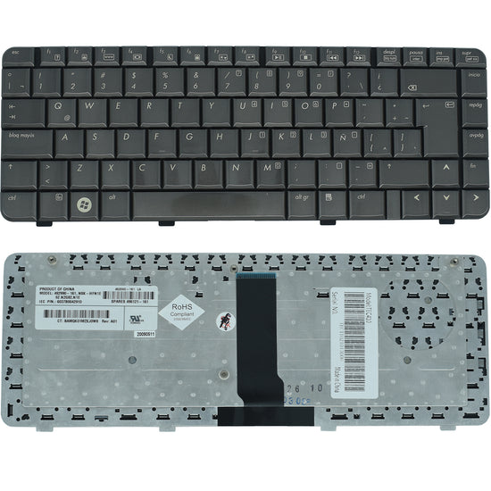 TEC410 Teclado color Cafe (SP) para HP DV3500 *HAE