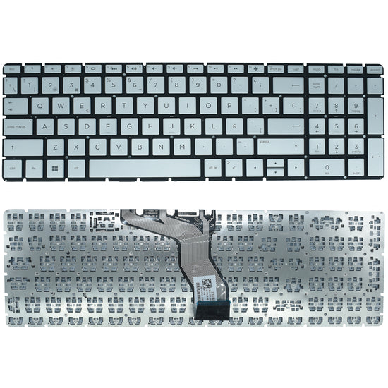 TEC071 Teclado Hp Blanco 15 Bs Bw Cc Cd Ck Bc Au Enter Delgado