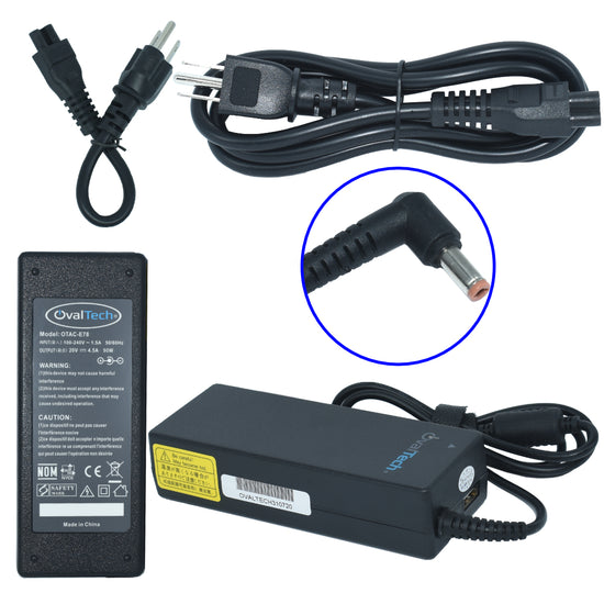 OTAC-E78 Cargador Ovaltech Lenovo G570 Z570 V470 Z470 20v 4.5a 90w