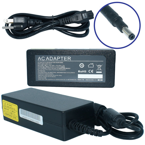 EK-S10 Cargador Adaptador Hp Envy 4 6 19.5v 3.33a 65w Punta Bullet