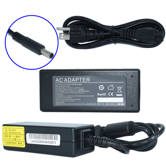 EK-L4D Cargador Dell Xps Punta Delgada 45w 19.5v 2.31a