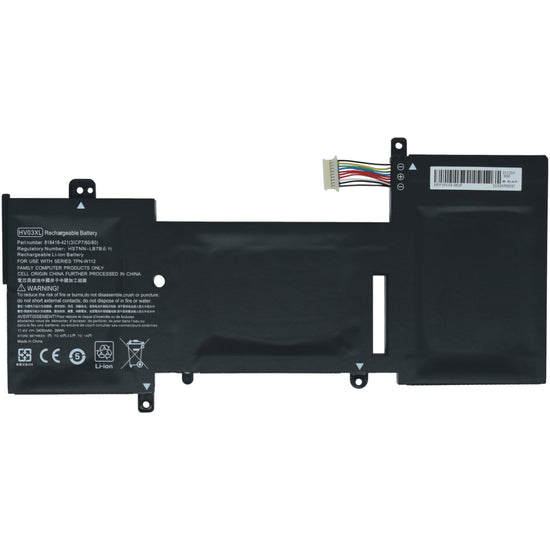 EKHHV03XL Bateria 11.4V / 48Wh para Hp X360 310 G2 K12 Series HSTNN-LB6P HSTNN-LB7B 817184-005 818418-421 TPN-W112 TPN-Q164 HV03XL