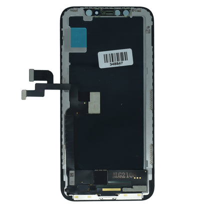 iPhX-001N iphone X 5.8'' lcd + digitalizador Hard OLED - XL (sin camara / sin home) en color negro - Tecnología AltérCo