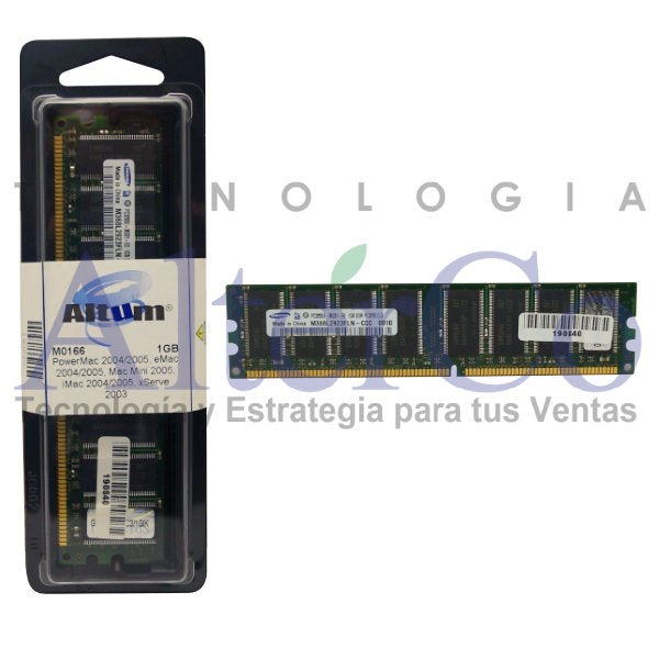 M0166 Memoria Ram Dimm 1gb Ddr 400 Mhz 184 Pines