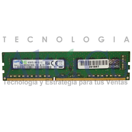 M0205 Memoria RAM DIMM 4GB ECC DDR3 - Tecnología AltérCo