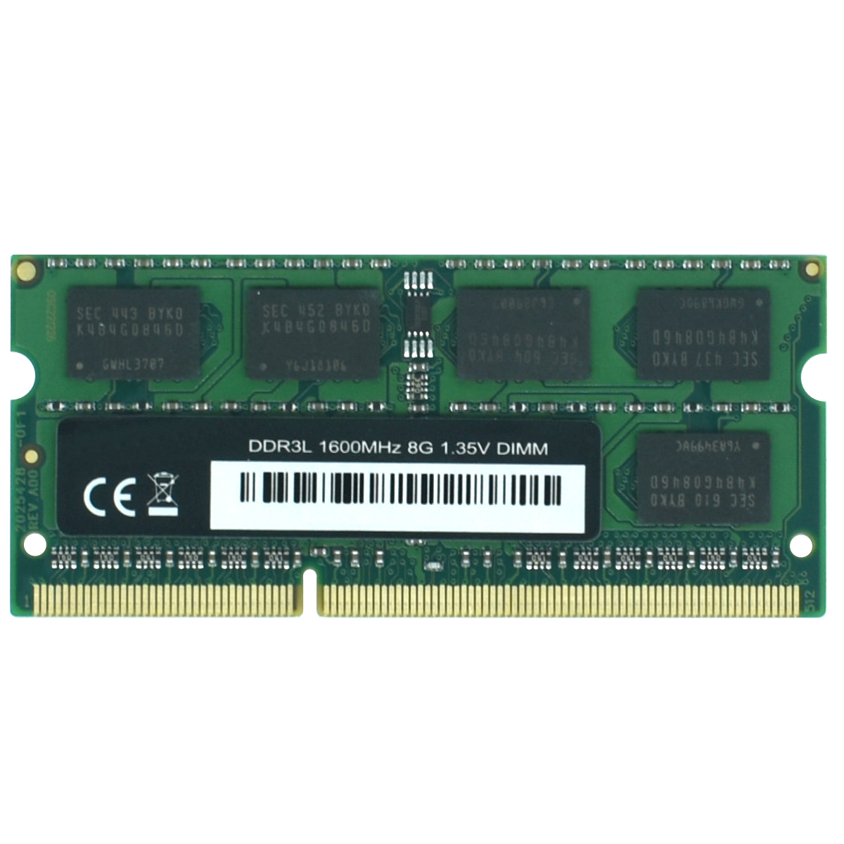 MSO16008GB 8GB DDR3 SODIMM 204p 1600Mhz - Generica
