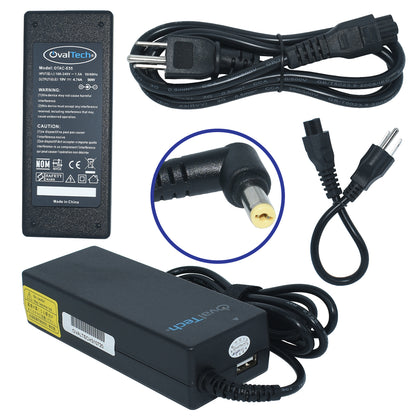 OTAC-E55 Cargador Ovaltech Adaptador Acer 5315 5510 19v 4.74a 90w