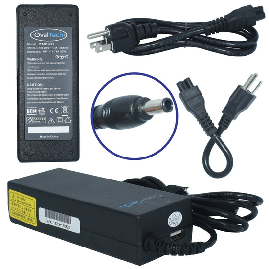 OTAC-E73 Cargador Ovaltech Samsung Np270e4e Np355e4 90w 19v 4.74a