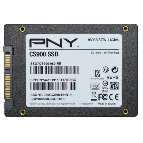 SSD7CS900-960 SSD INTERNO PNY 960GB CS900 SATA 2.5 inch - Tecnología AltérCo