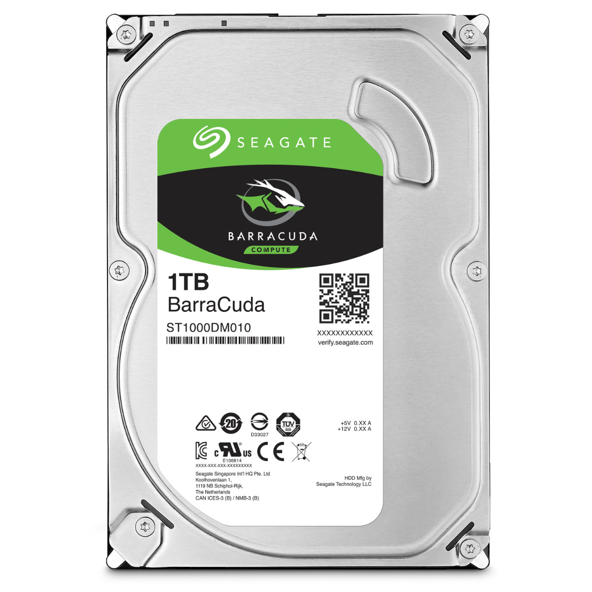 ST1000DM010 Disco Duro 3.5inch SEAGATE 1TB Caché 64MB 7200rpm SATA III (6.0 Gb/s) - Tecnología AltérCo