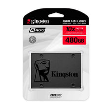 SUV400S37/480G Disco Duro de Estado Solido 480GB SA400S37/480G SATA3 / 2.5inch Marca Kingston - Tecnología AltérCo