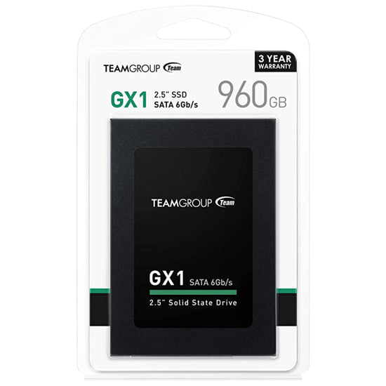 T253X5960 Disco Duro de Estado Solido 960GB T253X5960G0C101 SATA3 / 25 Marca Team Group - Código: T253X5960 | Compra en Guadalajara