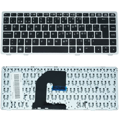 TEC004B Teclado color plata (SP) para HP Elitebook 8460P (SIN Point Stick) - Tecnología AltérCo