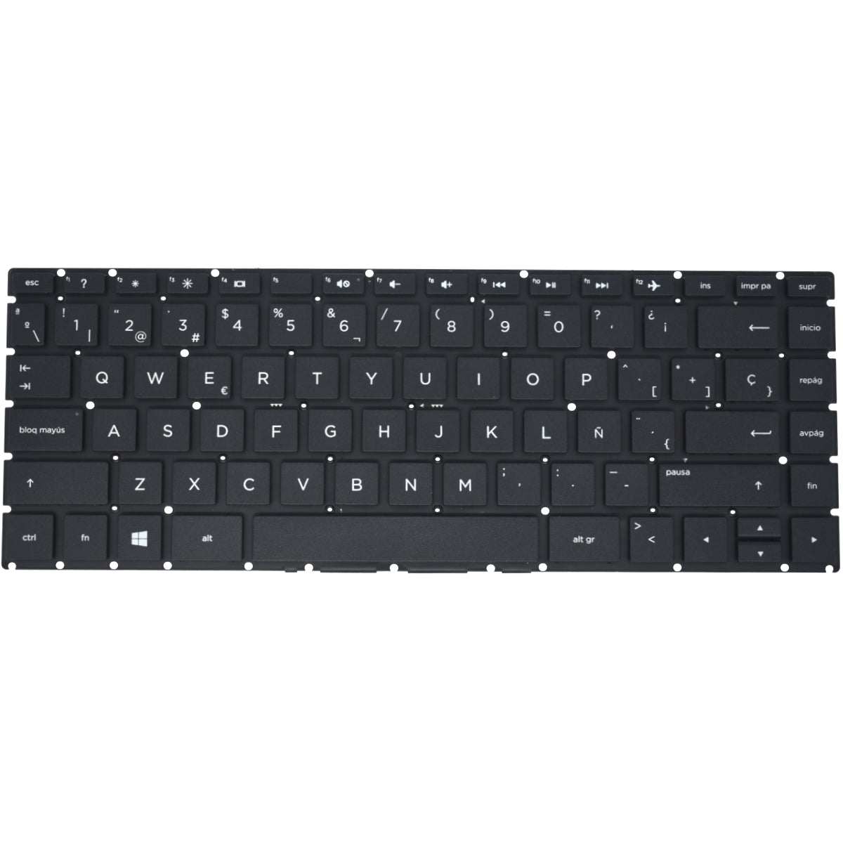 TEC006 Teclado color Negro (SP) para HP 14-bs000 14-bs100 14-bs500 14-bs 240 G6 245 G6 246 G6 - Tecnología AltérCo