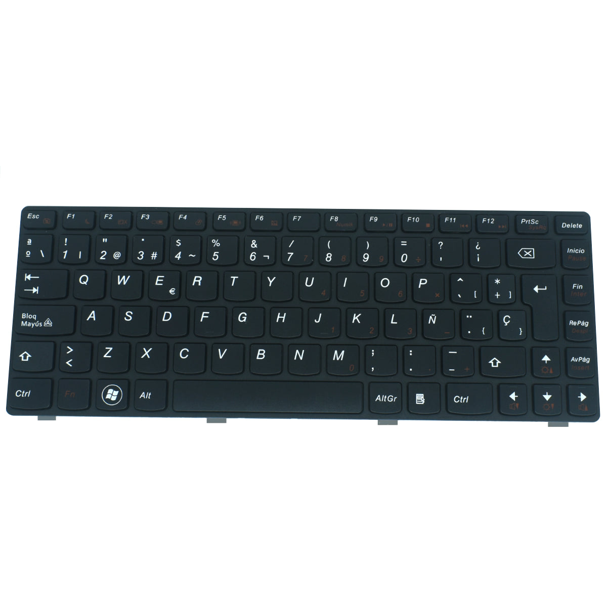 TEC009 Teclado color Negro (SP) para LENOVO G470, G475, V470 - Tecnología AltérCo