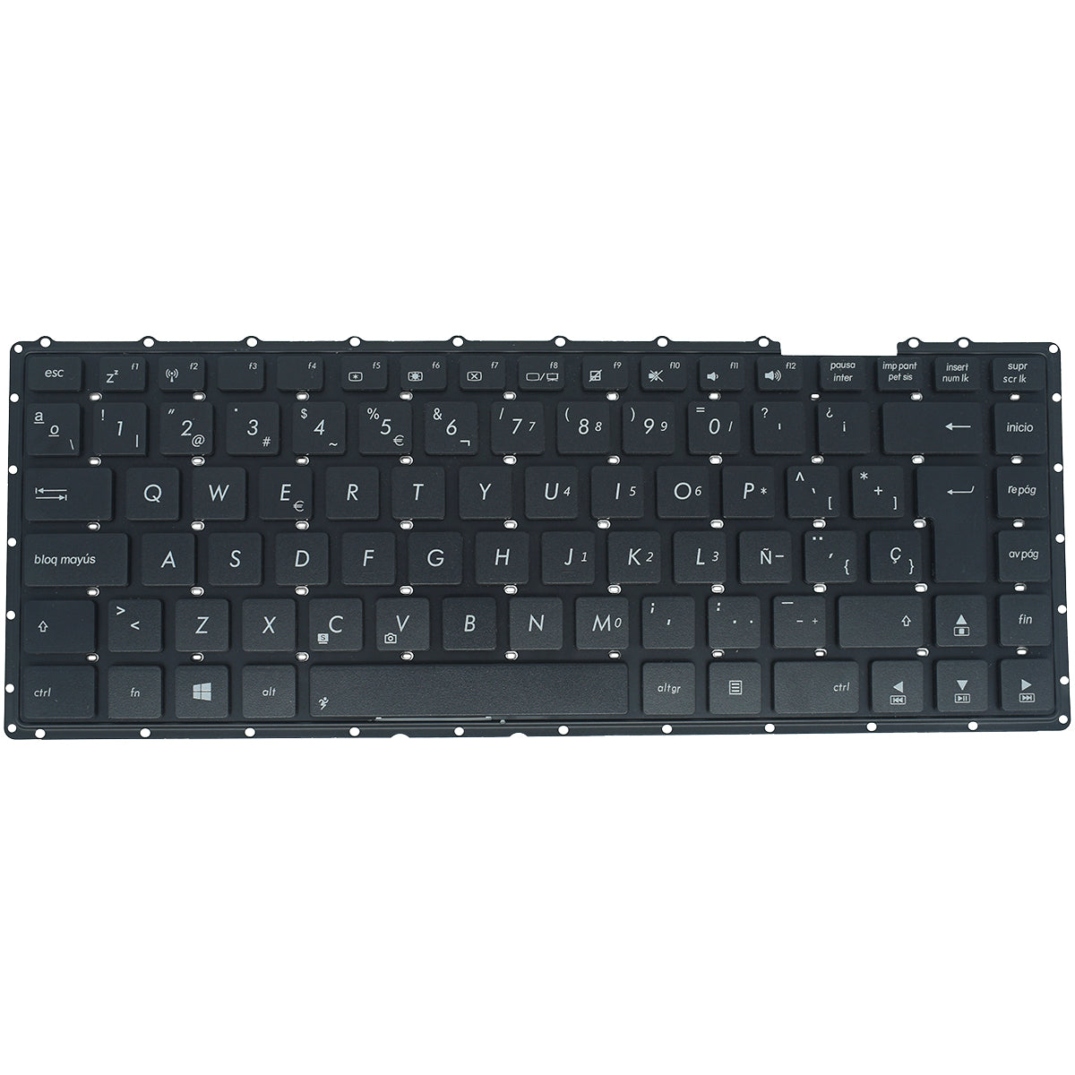 TEC010 Teclado color Negro (SP) para Asus X451 X451E X451C X451V X451CA X451M X451MA X451MAV X403M X453M X453 X455L - Tecnología AltérCo