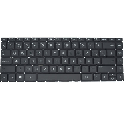 TEC028 Teclado color NEGRO (SP) para HP Pavilion Hp 14-ce 14-da 14-cd 14cm 14-ma 14-ck 14-dg - Tecnología AltérCo