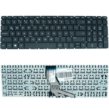 TEC030 Teclado color Negro (SP) para HP 15-ab 15ab 15-ab000 15-ab100 (CTRL cuadrado) (Enter delgado) - Tecnología AltérCo