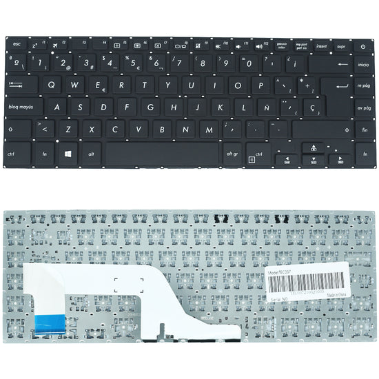 TEC037 Teclado color Negro (SP) para Asus Vivobook 15 X505 X505b X505ba X505bp