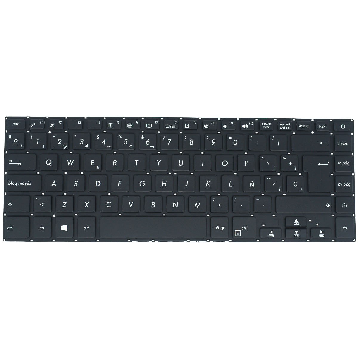 TEC037 Teclado color Negro (SP) para Asus Vivobook 15 X505 X505b X505ba X505bp - Tecnología AltérCo