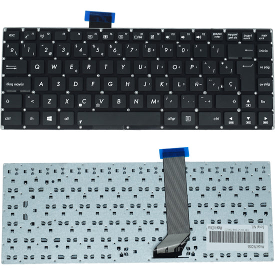 TEC055 Teclado color Negro (SP) para Asus Vivobook S400 S400e S400c S400ca