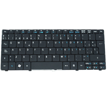 TEC058 Teclado color Negro (SP) para ACER ONE 532H, Aspire One D255,  D255E, 521 - Tecnología AltérCo