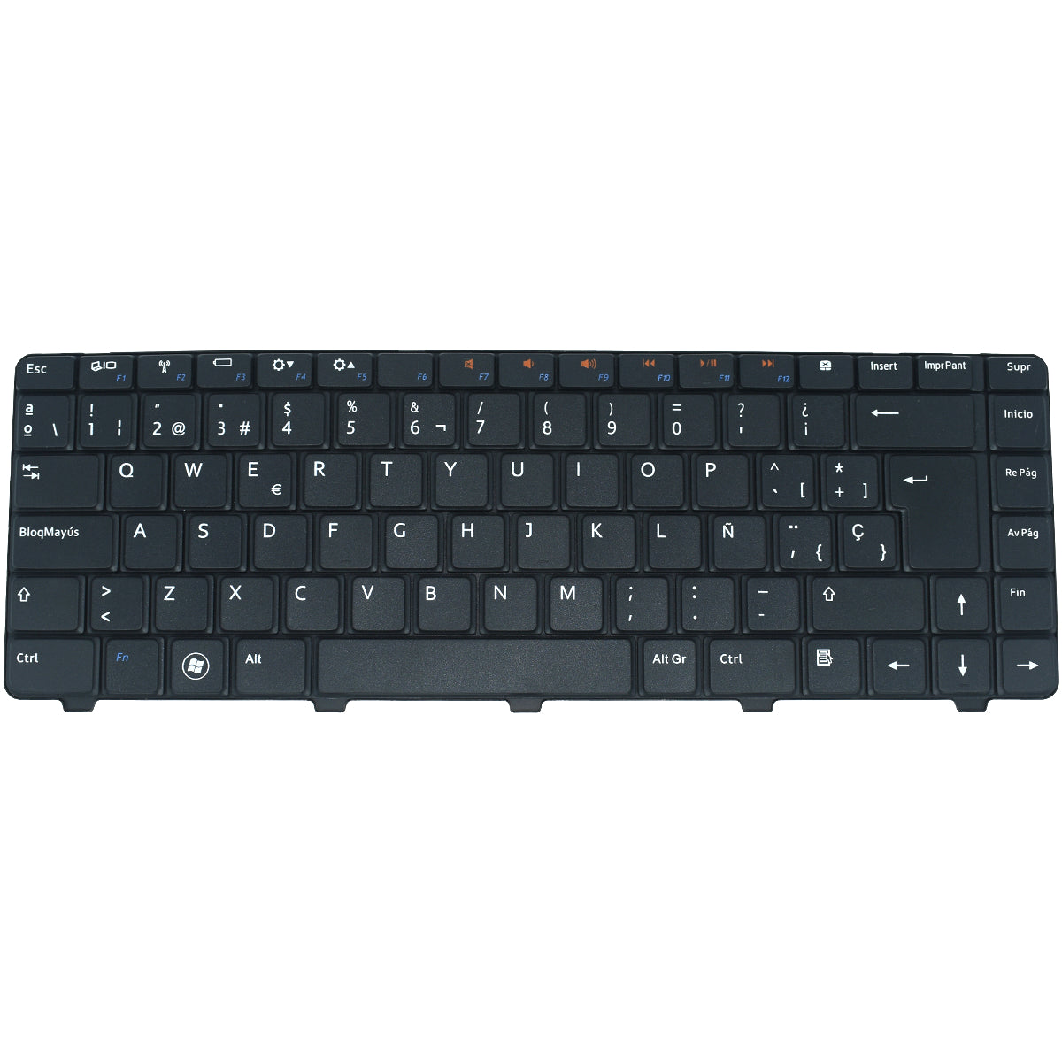 TEC060 Teclado color Negro (SP) para DELL Inspiron 14R, Inspiron 14V - Tecnología AltérCo