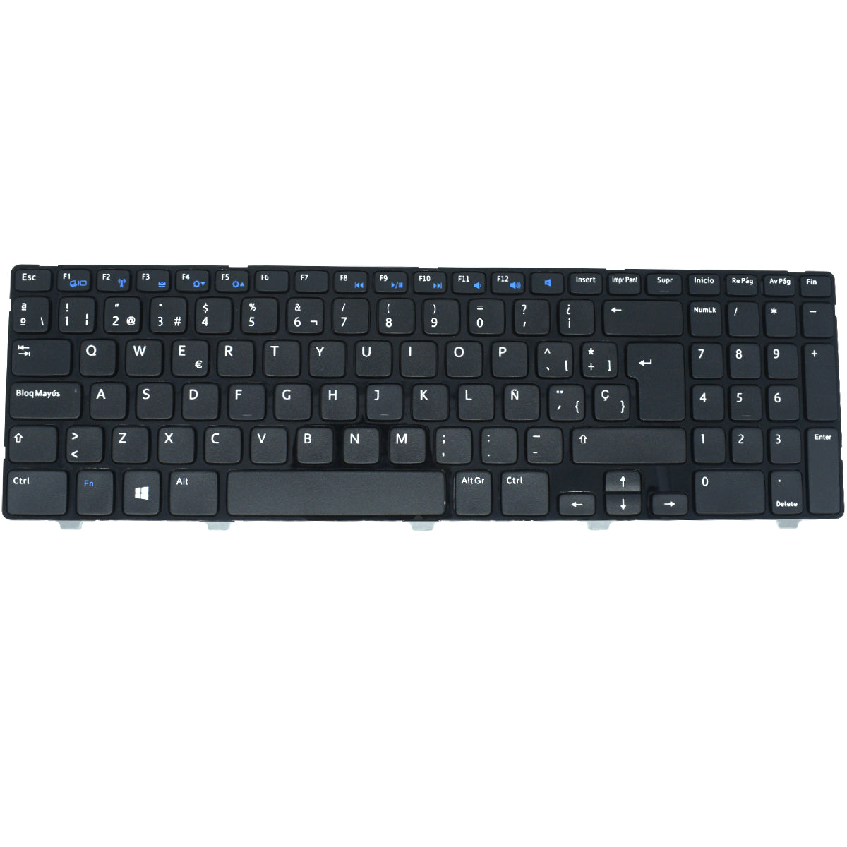 TEC062 Teclado color Negro (SP) para DELL Inspiron 15-3521, 15R-5521, 14R-5421 - Tecnología AltérCo