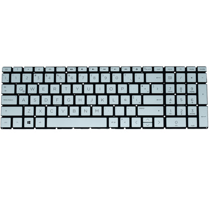 TEC073A Teclado color Plata (SP) para Hp 15-da 15-db 15-cs 15-db 15-cx 15-dr 250 G7 (ORIG) - Tecnología AltérCo